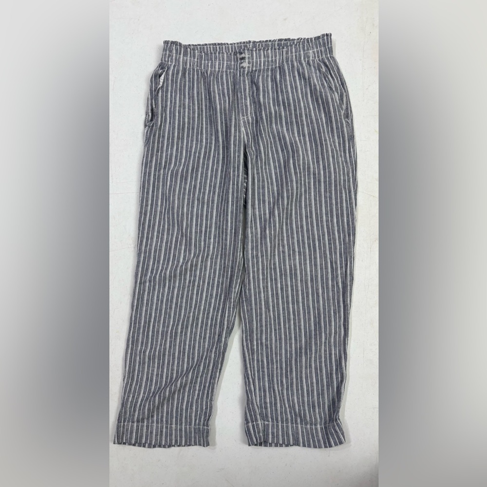 Briggs Linen Blend Striped & Floral Wide Leg Pants Bundle XL - Picture 2 of 16